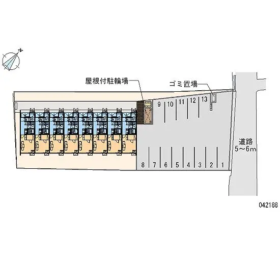 ★手数料０円★庄原市西本町１丁目　月極駐車場（LP）